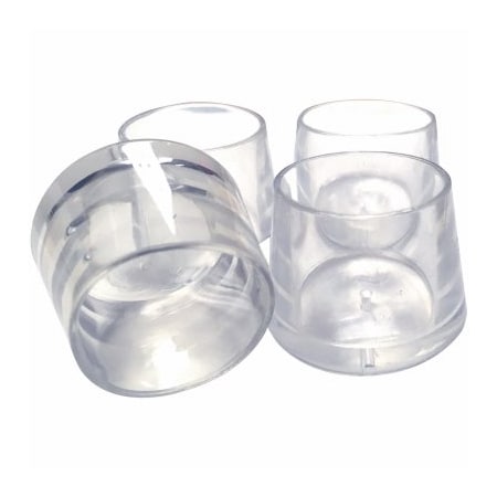 Shepherd Hardware 4PK 118 CLR Leg Tip 6213